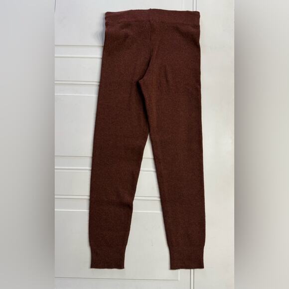 Thread & Supply Sienna Wool Blend Knit Brown Leggings Pants Joggers Size Small - Picture 6 of 6